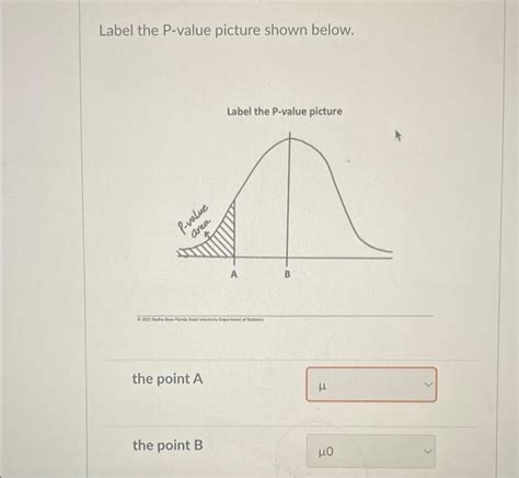 Solved Label The P Value Picture Shown Below Label The Chegg