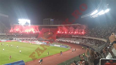 Fanii lui U Cluj show la derby ul cu CFR Scenografie spectaculoasă