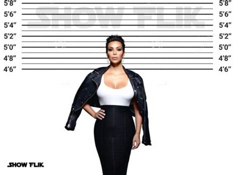 What is the real Kim Kardashian Height? | Show Flik