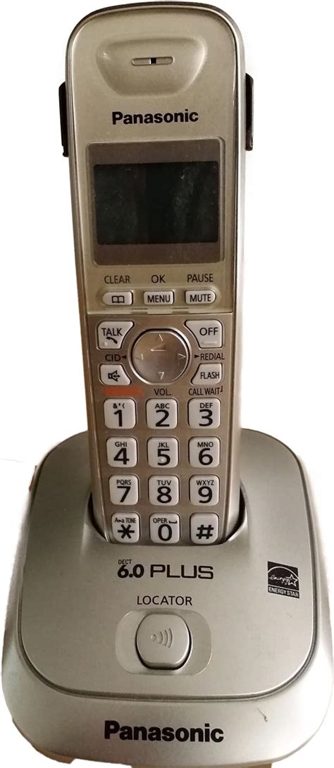 Panasonic KX TG4011N DECT 6 0 PLUS Teléfono inalámbrico digital