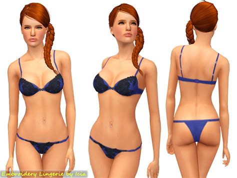 Embroidery Lingerie Set Icia Designs
