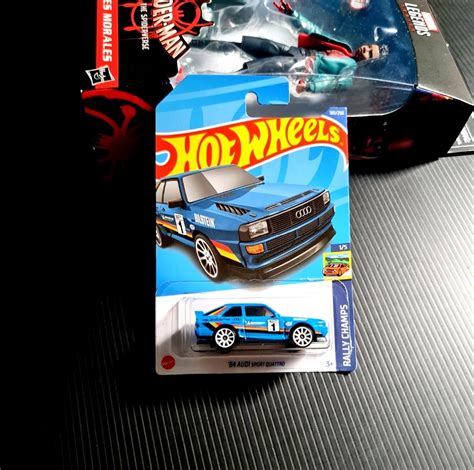 Hot Wheels Audi Sport Quattro Blue Hotwheels Rally Champs Hobbies Toys Toys