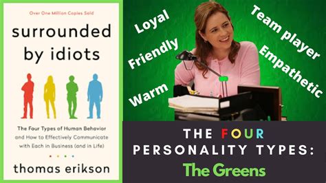 Green Personality Type The Four Personality Types The Greens Disc