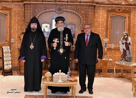 El Papa De La Iglesia Copta Ortodoxa Tawadros Ii Pidi A Las