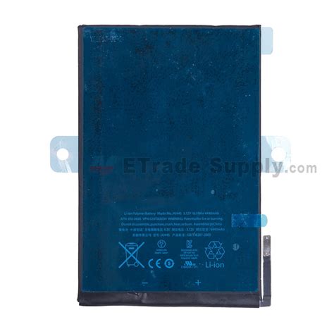 Apple Ipad Mini Battery Mah Etrade Supply