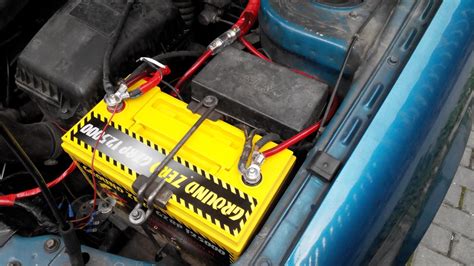 Новый аккумулятор "желтый малыш" — KIA Carnival (1G), 2,9 л, 1999 года ...