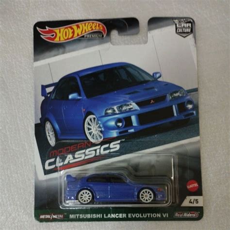 Hot Wheels Premium Mitsubishi Lancer Evolution Vi Evo Hw Car Culture Modern Classics Series