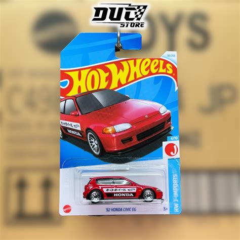 Ducstore Model Car Htc Hot Wheels Honda Civic Eg Basic Case D