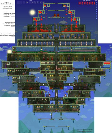 [1.1] Mythril Fortress : Terraria