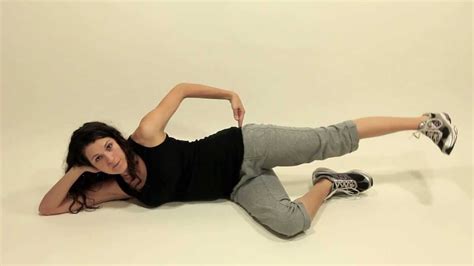 Effective Hip Flexor Stretch Side Lying Hip Abduction Hip Workout