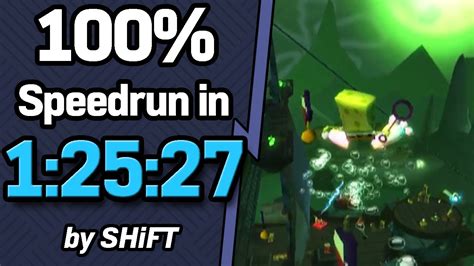 Spongebob Squarepants Battle For Bikini Bottom Speedrun In Wr On Youtube