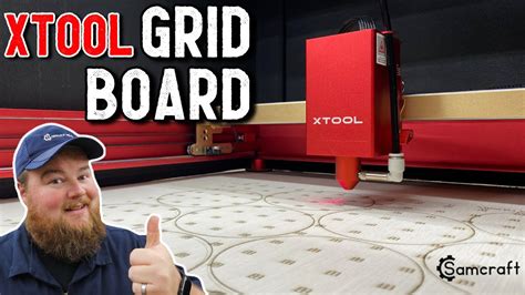 Customizable XTool D1 Pro Grid Board Template YouTube