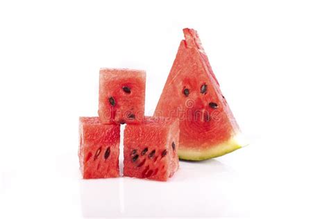 Watermelon cubes stock image. Image of nutrients, kiwi - 10303391