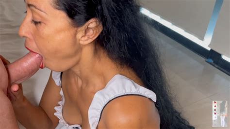 Magnita LATINA MILF Maid Wants To Feel Your Cum On Her Tits ManyVids