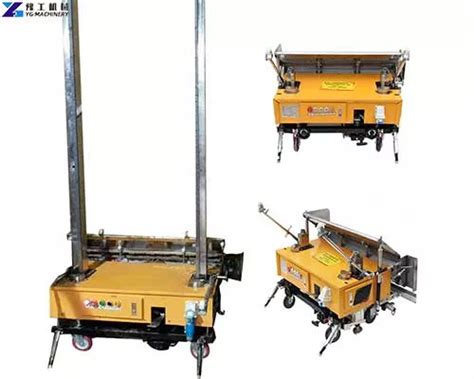 Automatic Wall Plastering Machine Wall Cement Plaster Machine