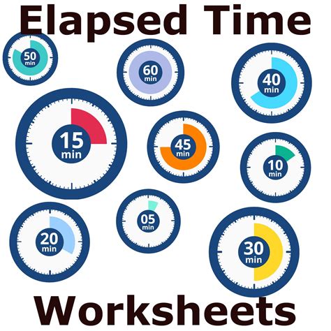 Free Elapsed Time Worksheets - Printable Word Searches