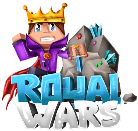 Royal Wars Minecraft Server Logo By Stanbankras On Deviantart