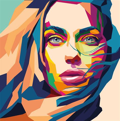 behance portrait art pop art portraits pop art painting