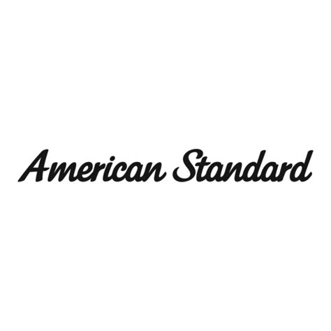 American Standard Tropic Cadet Pro Aa Series Installation