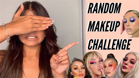 Random Makeup Challenge Youtube