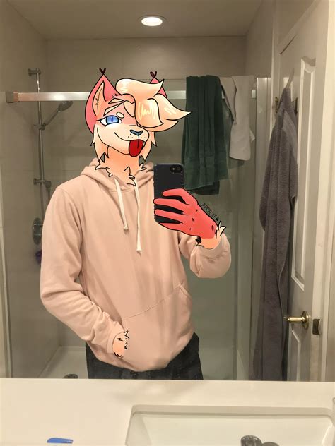 Fursona Drawover Art By Me Apricotapricat On Twitter Nudes Furry Nude Pics Org