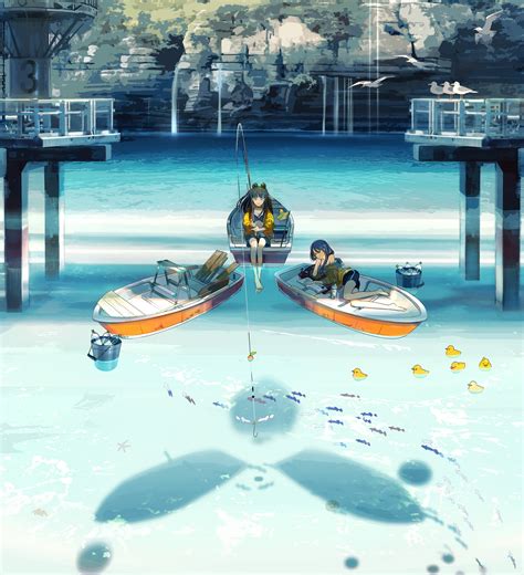 Kukka Bike Shorts Bikini Top Landscape Swimsuits Wet 554216 Yande Re