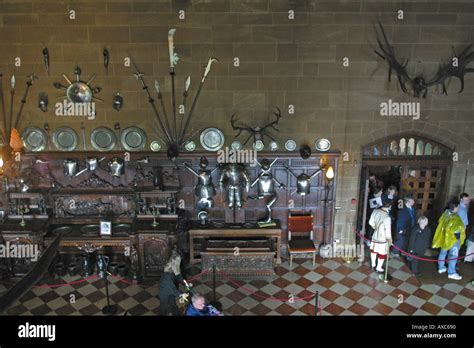 Wax Work Displays At Warwick Castle Warwickshire Gb Uk Stock Photo Alamy