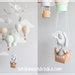 Pastel Baby Mobile Hot Air Balloon Mobile By Sunshineandvodka