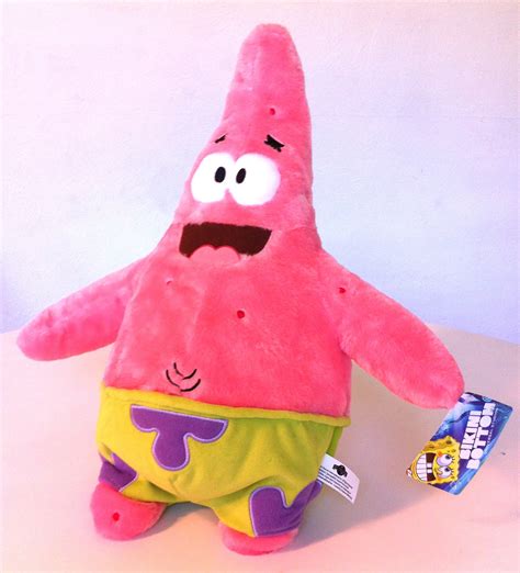 Universal Studios Bikini Bottom Spongebob Squarepants Inch Plush Patrick Star Stuffed Toy