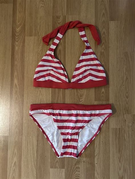 Marc OPolo Bikini rot weiß Gr M Gebraucht in Basel für CHF mit Lieferung auf Ricardo