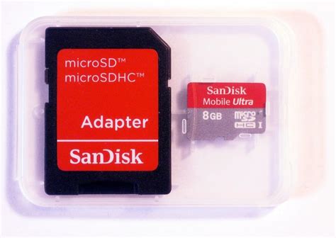 New Sandisk Sd Micro 8gb Ultra Memory Card Mobile