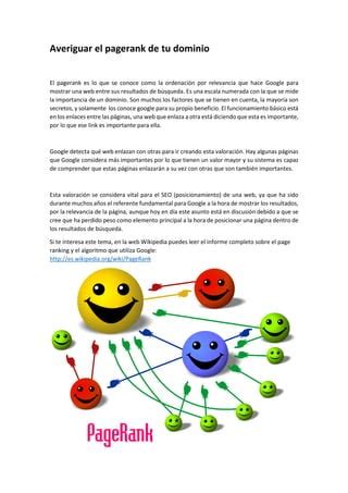 Averiguar El Pagerank De Tu Dominio Pdf