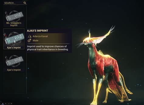 Sold Adarza Kavat Tuffed Ears Guppy Tail Trading Post Warframe