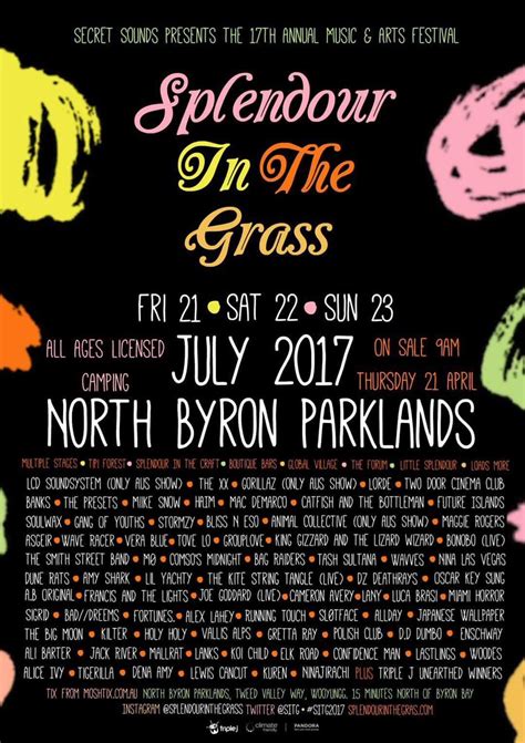 Splendor In The Grass Festival