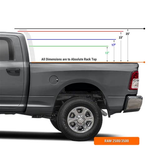 Bed Racks Dodge Ram 2500 3500 Xtrusion Overland