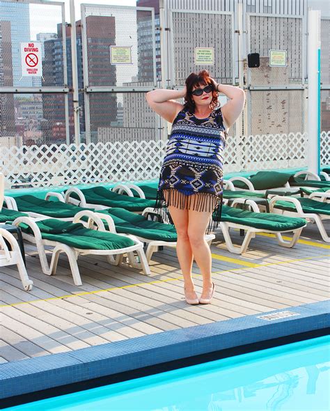 Plus Size Bikini Blue Always For Me Swimsuit