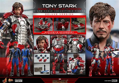 New Iron Man 2 Hot Toys Deluxe Figure Puts Tony Stark In His Mark V Suit