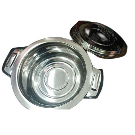 Round Ml Accura Stainless Steel Hot Pot For Home Size Mm Diameter At Piece In