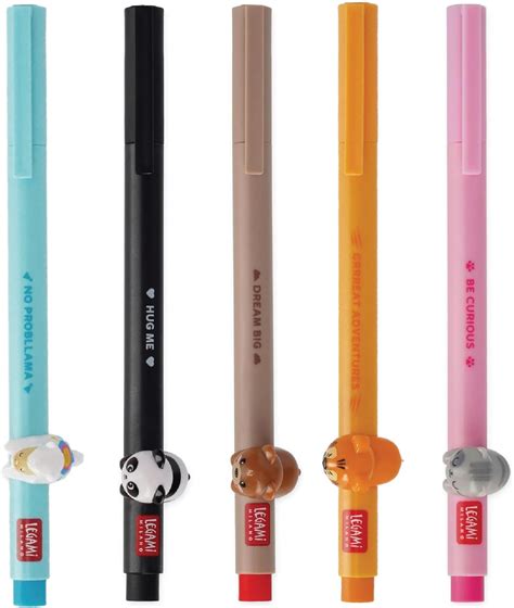 LEGAMI - Set of 2 Lovely Friends Gel Pens Limited Edition Removable and