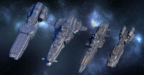 Spaceship Cruiser Collection Ii 3d Space Unity Asset Store