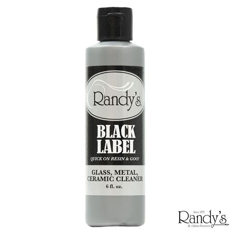 Randys Black Label 6oz Art Of Glass Retail