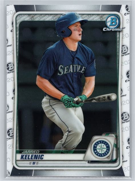 Bowman Chrome Jarred Kelenic Bcp Seattle Mariners Ebay