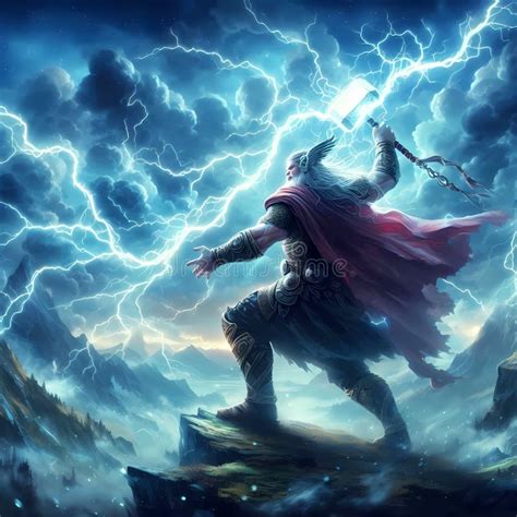 thor lightning strikes