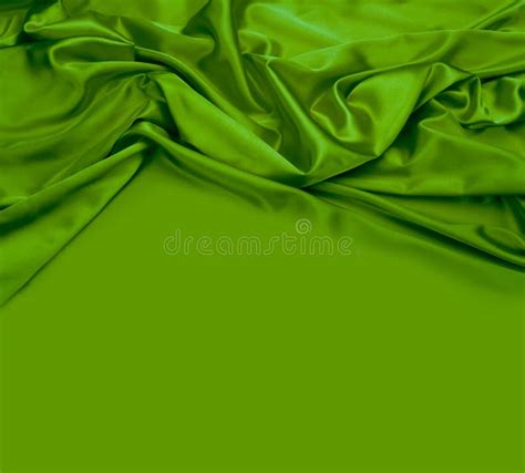 Green Silk Fabric Background Stock Image - Image of silk, drapery: 32013971