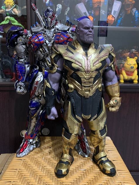 帝王來襲 開箱 Hot Toys MMS529 薩諾斯 復仇者聯盟4 終局之戰