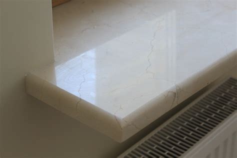 Подоконник из плитки керамогранит - 68 фото