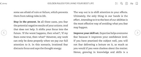 Buy Golden Rules For Living Your Best Life Book Online At Low Prices In India Golden Rules For