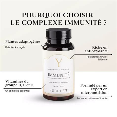 Renforcer ses défenses immunitaires Immunité Purphyt