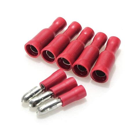 Cheap Male Female Insulated Crimp Bullet Plug Connectors Female Male