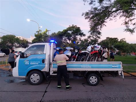 Retuvieron 22 Motos En Un Nuevo Operativo Interfuerzas La Voz De San